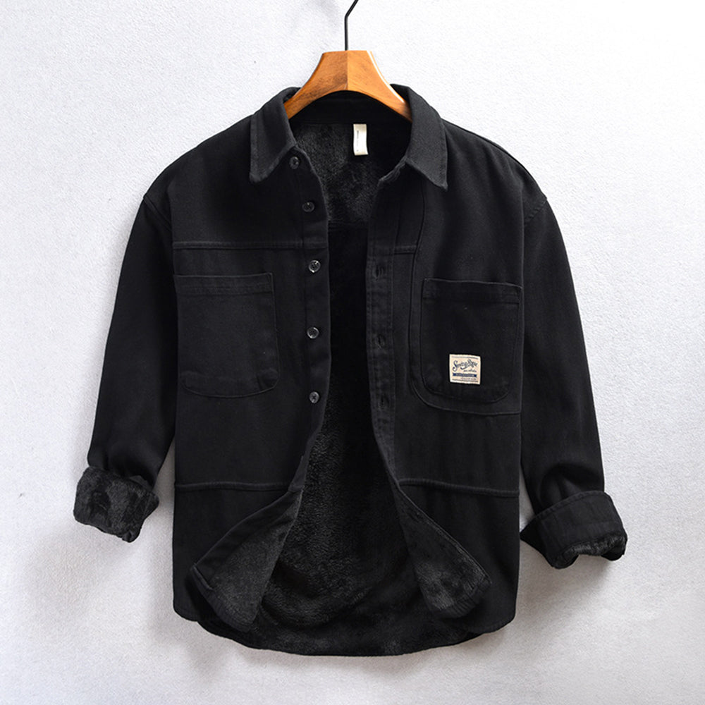Hedge | Cargo Fleece lined Overshirt