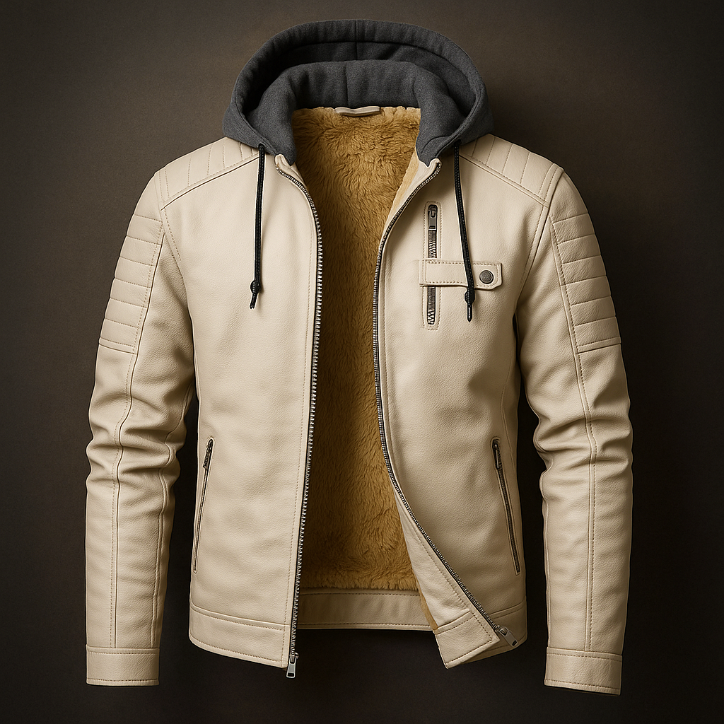 Colt Brookson Leather Hoodie