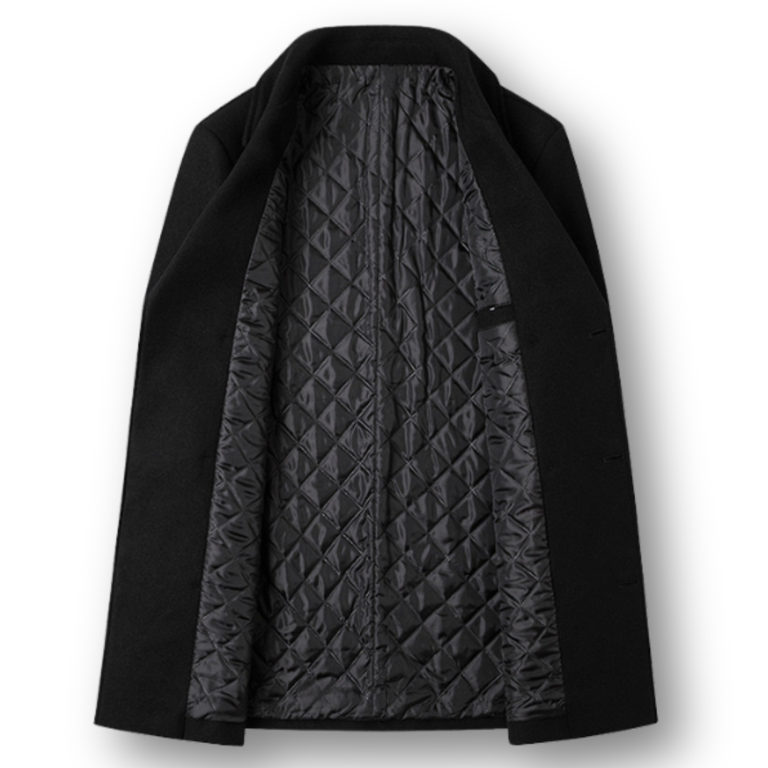 Preston | Classic Double Breasted Wool Coat