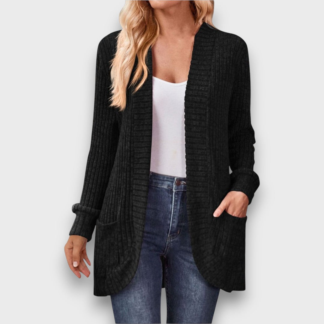 Serenya – Classic Pocket Cardigan