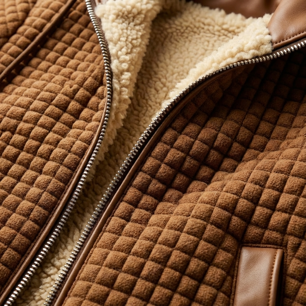 Jackson | Quilted Sherpa Lined Hoodie