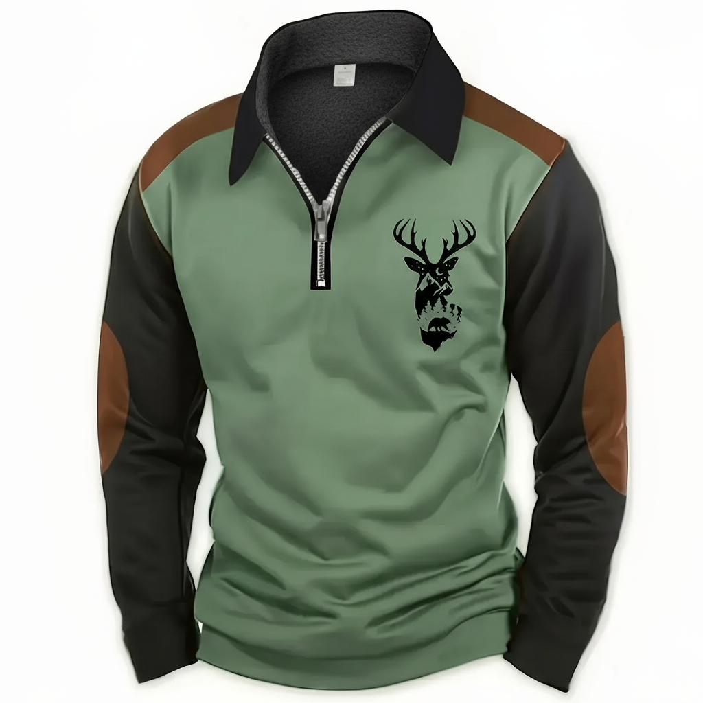 Hunter | Quarter Zip Outdoor Pullover