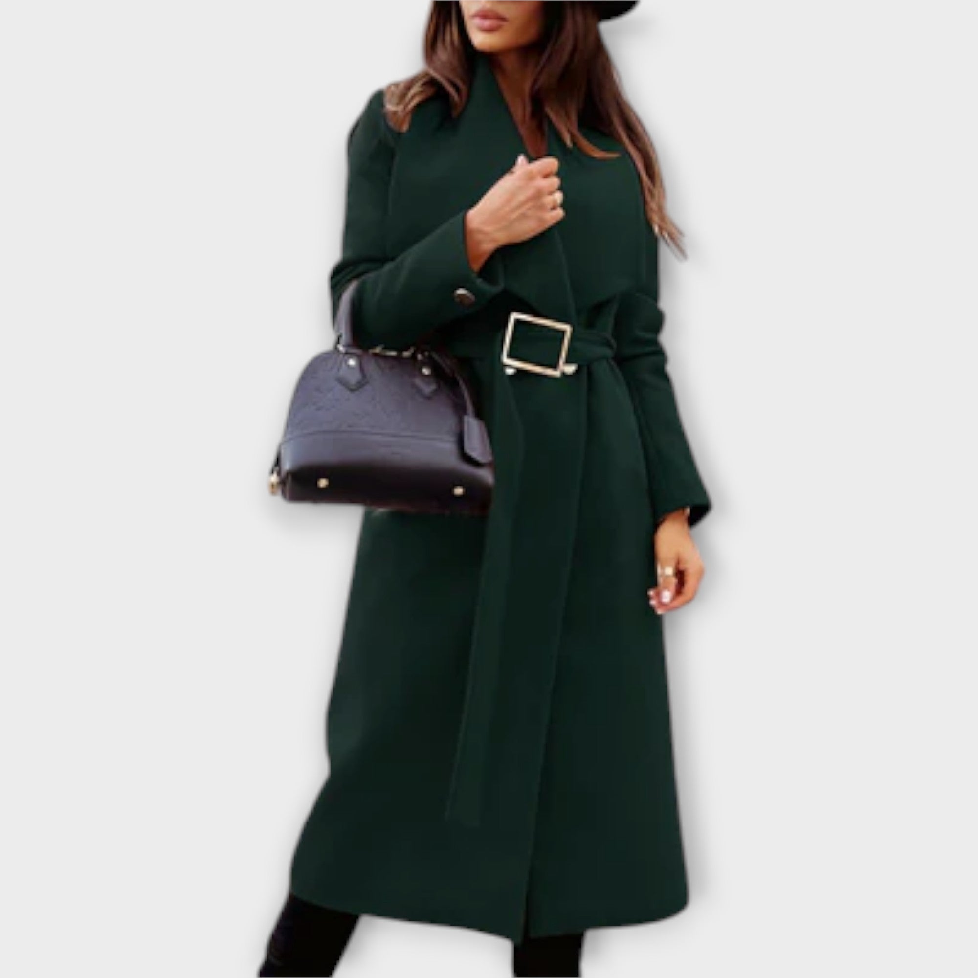 Harvielle – Tailored Coat with Belt