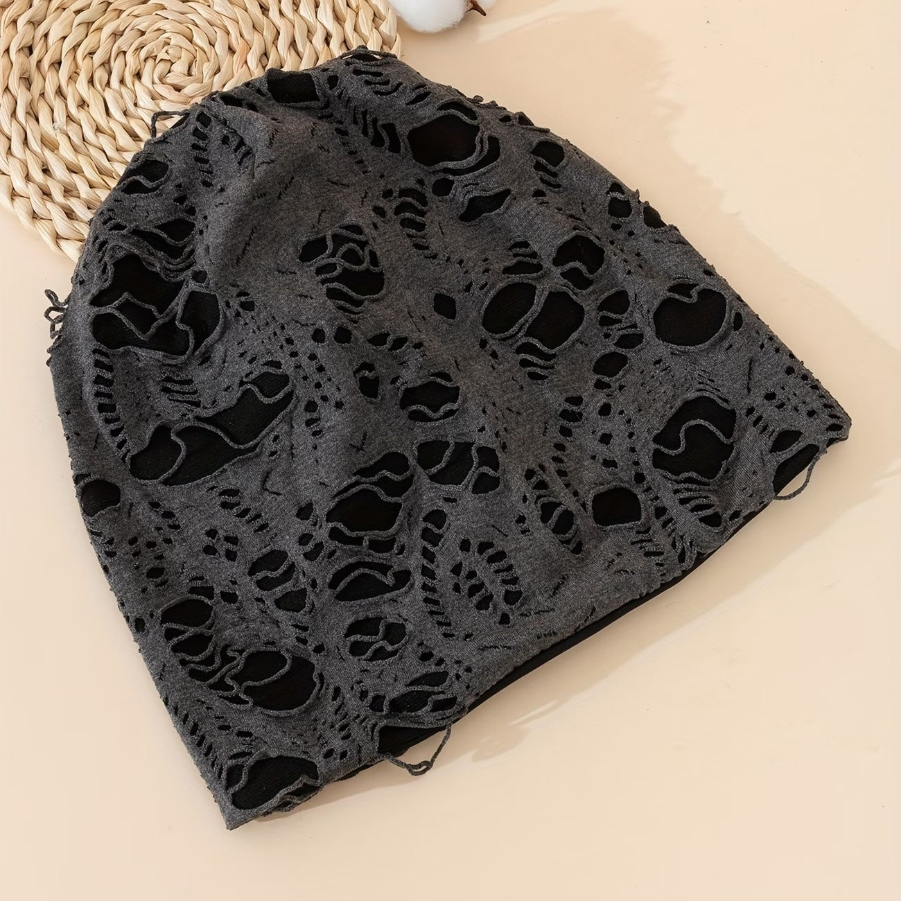 Ravaged Cashmere Beanie