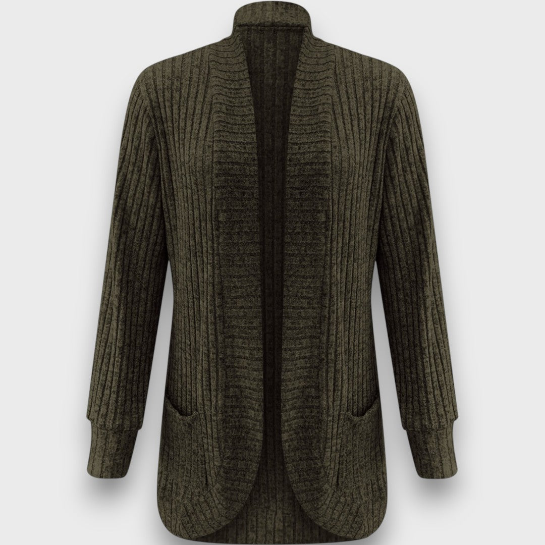 Serenya – Classic Pocket Cardigan