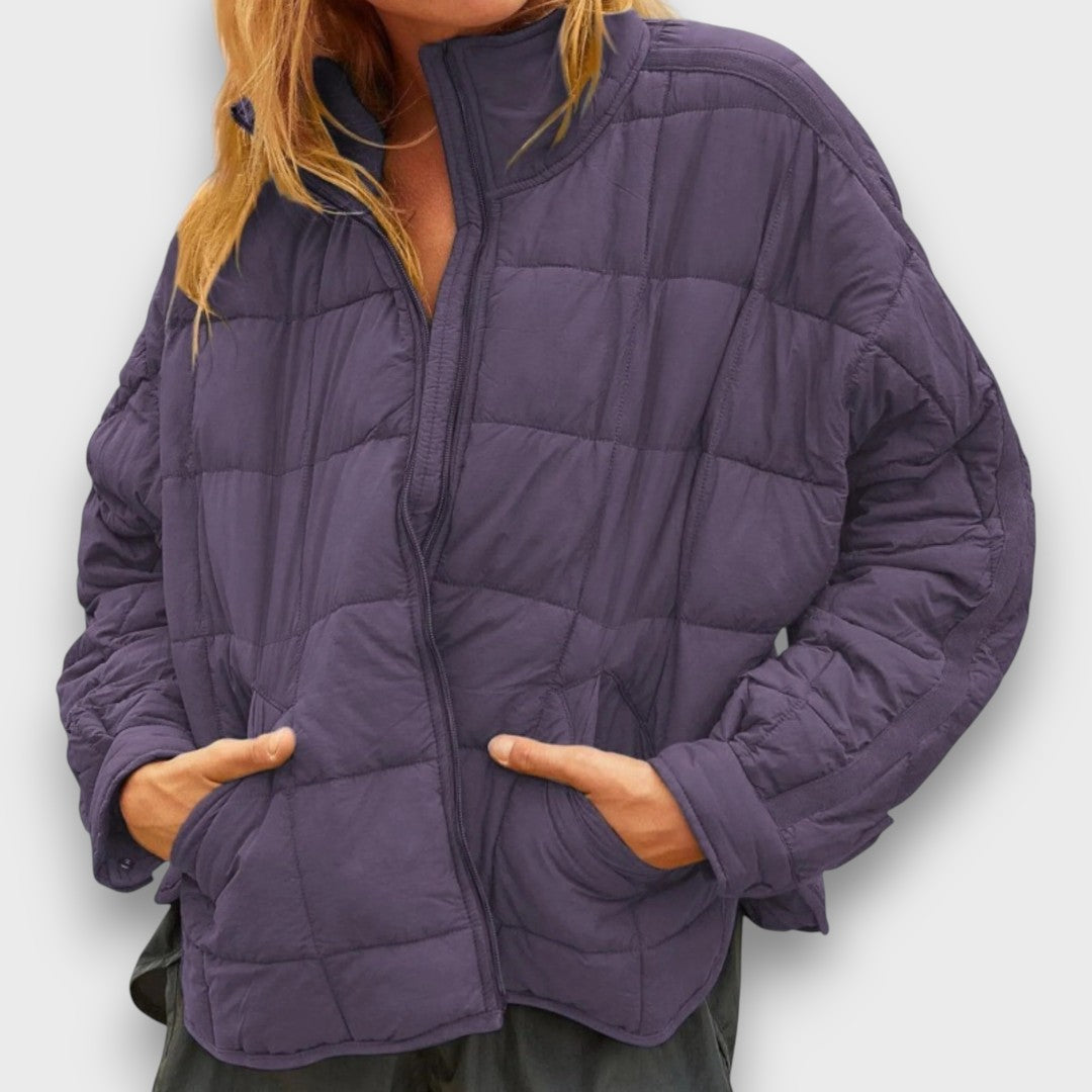 Lyra – Compact zip puffer jacket