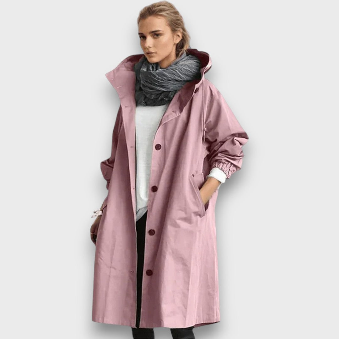 Erianna – Elegant Rain Trench
