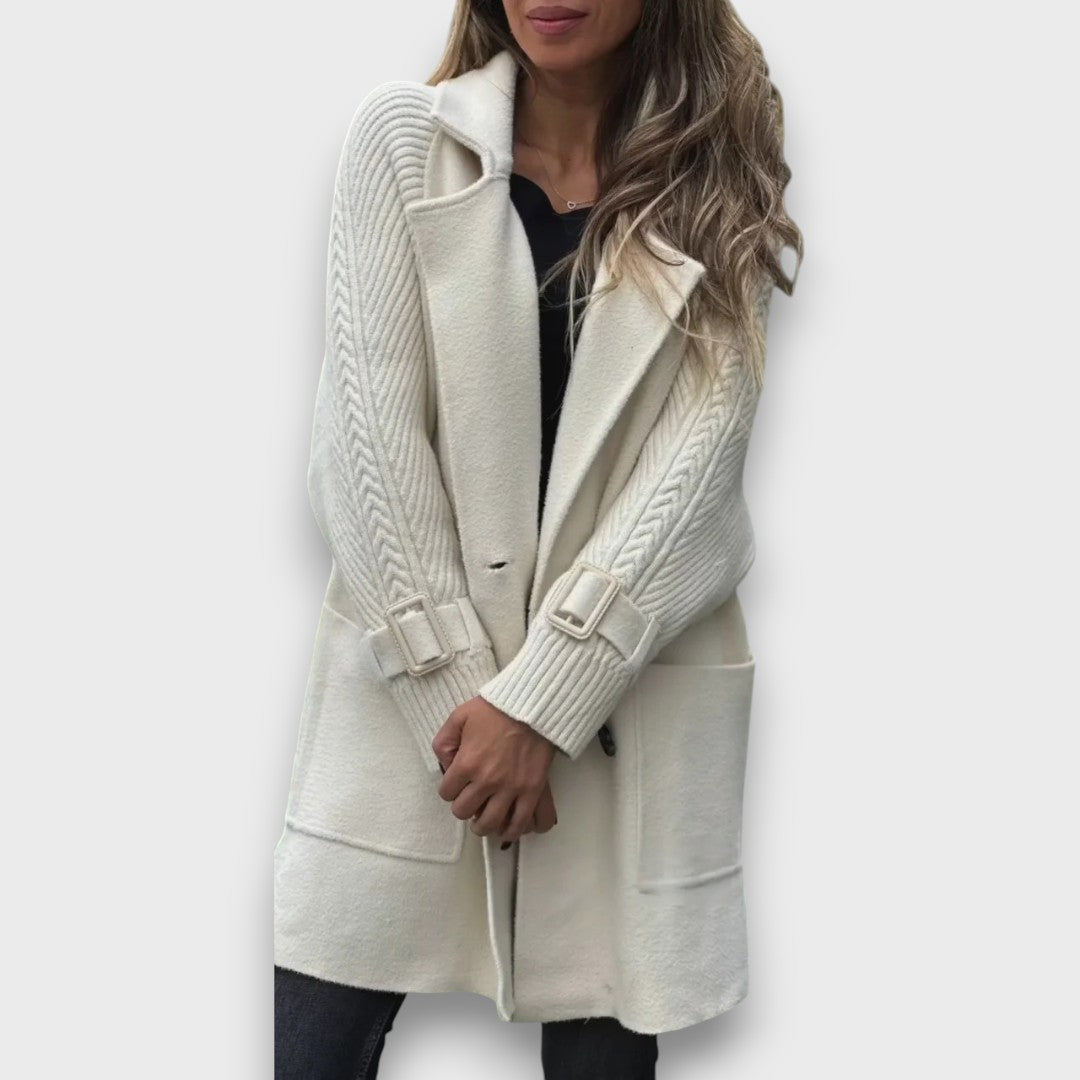 Mirela – Elegant Knit Coat
