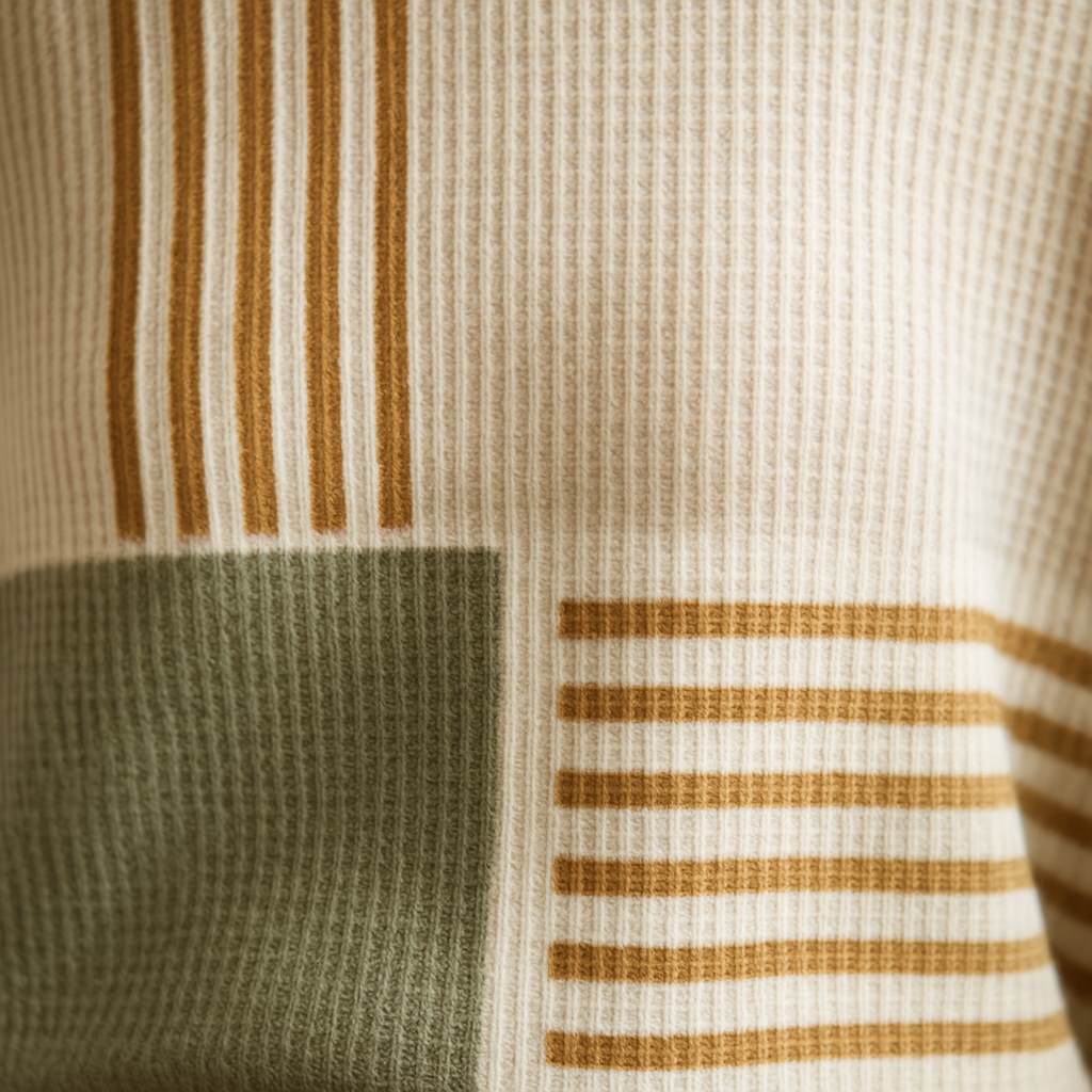 Lirene – Cozy Geometric Knit Top