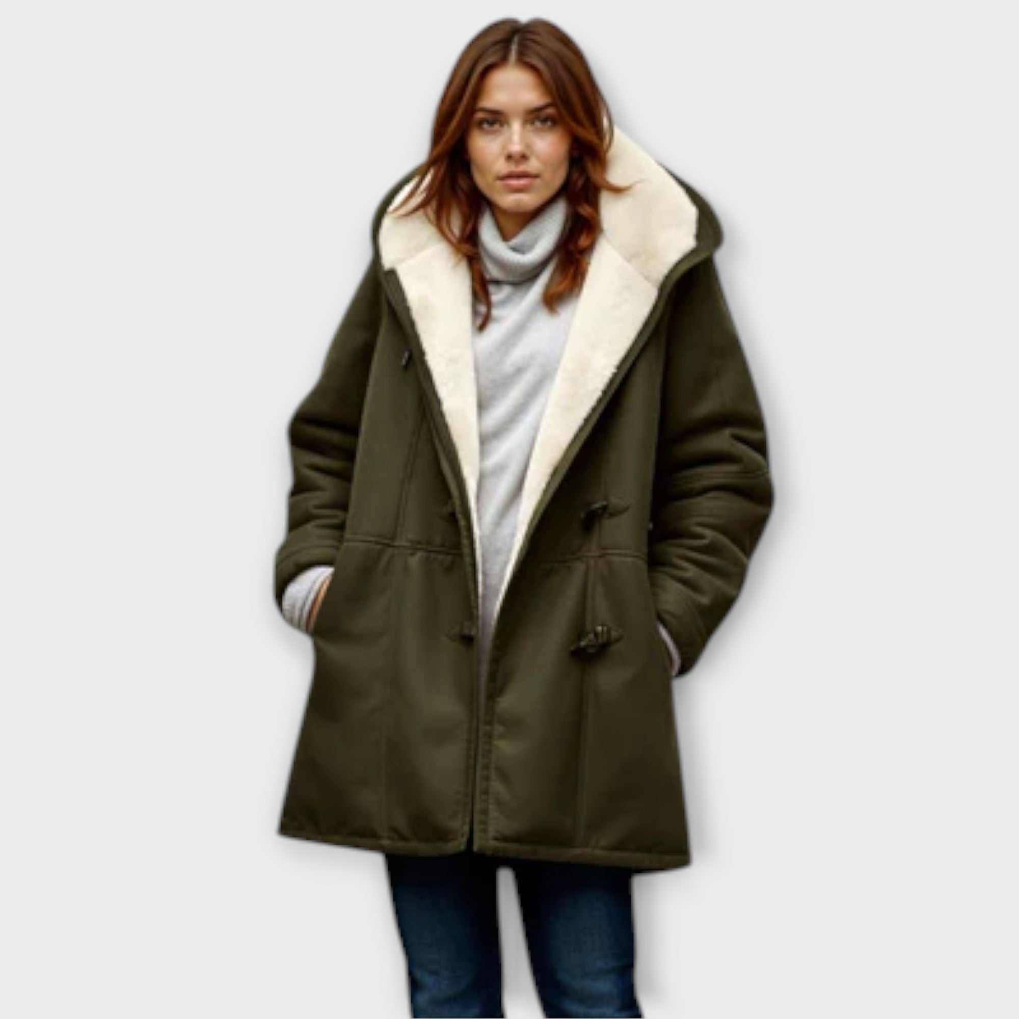 Antyra – Coat with Fur Lining