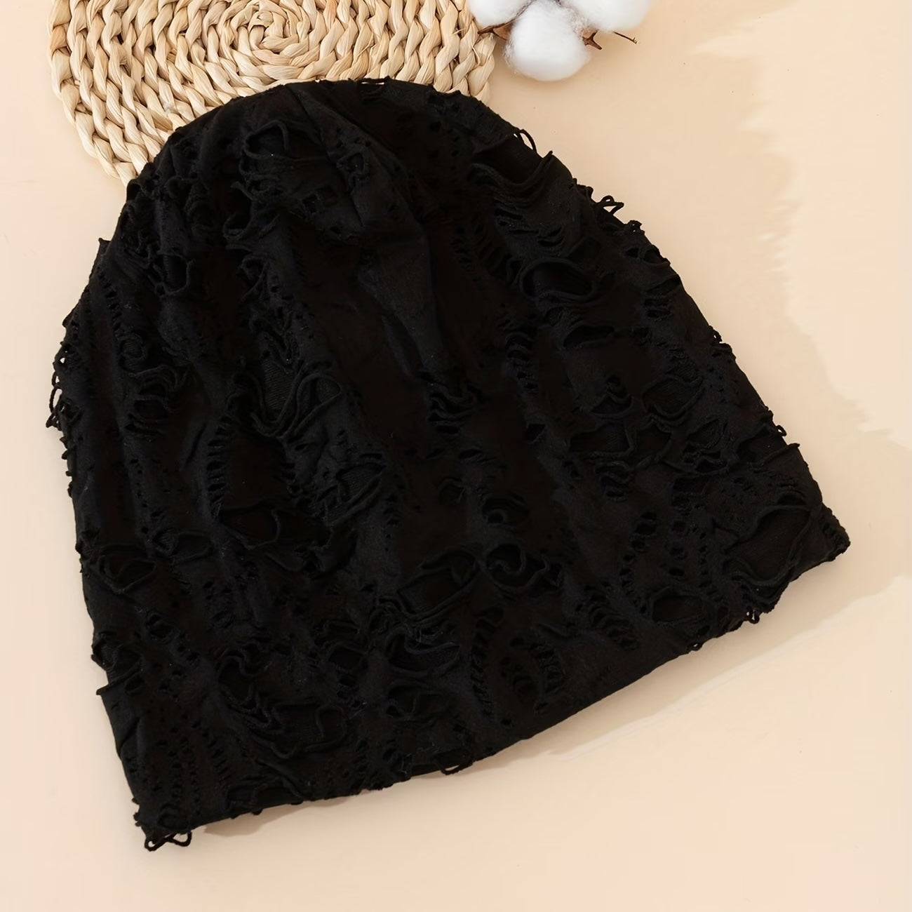 Ravaged Cashmere Beanie