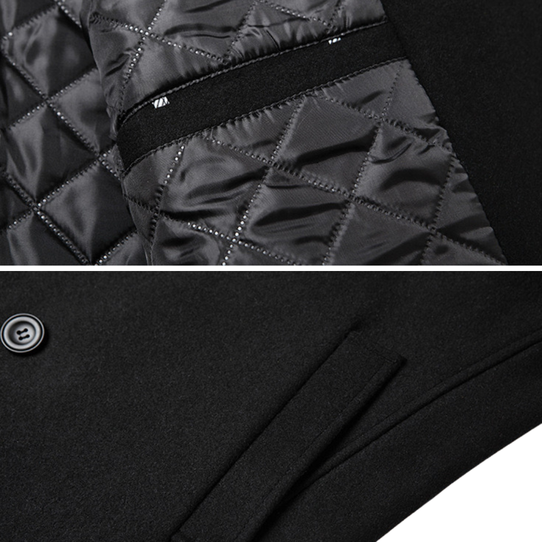 Preston | Classic Double Breasted Wool Coat