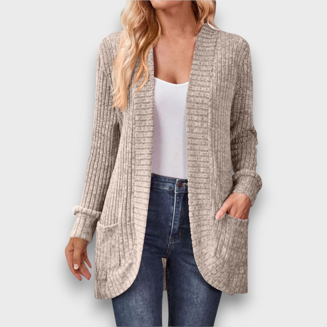 Serenya – Classic Pocket Cardigan