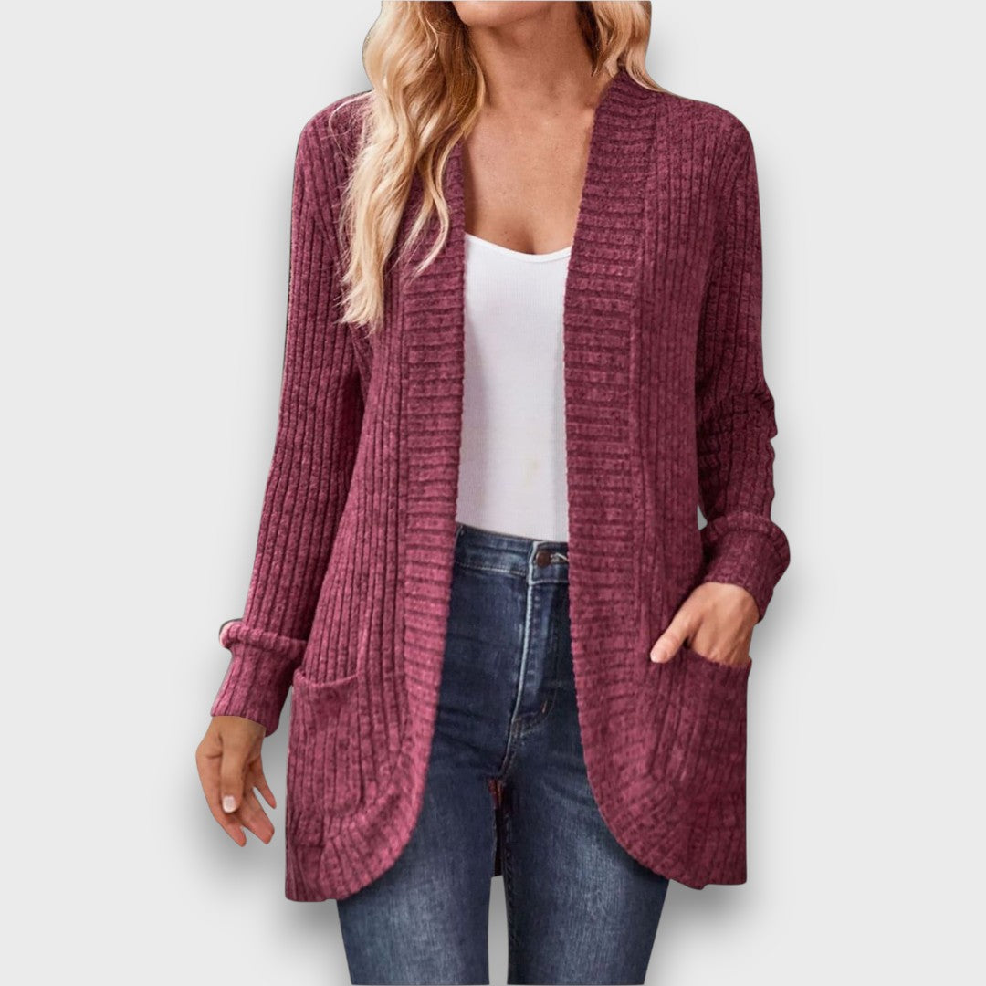 Serenya – Classic Pocket Cardigan