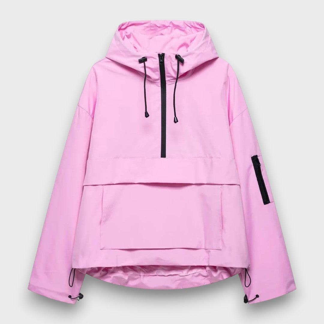 Saren – Cozy hooded windproof jacket