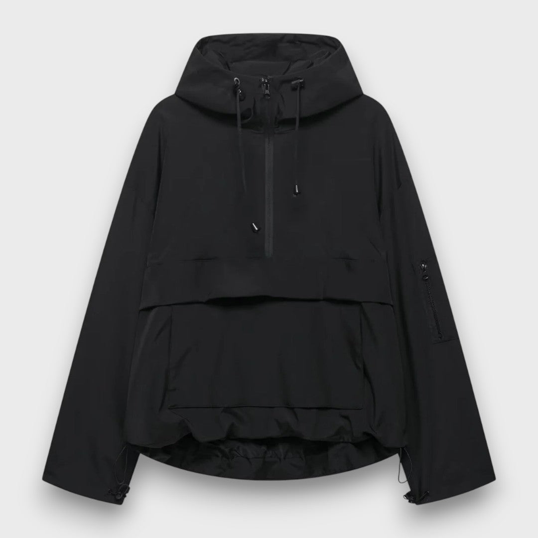 Saren – Cozy hooded windproof jacket