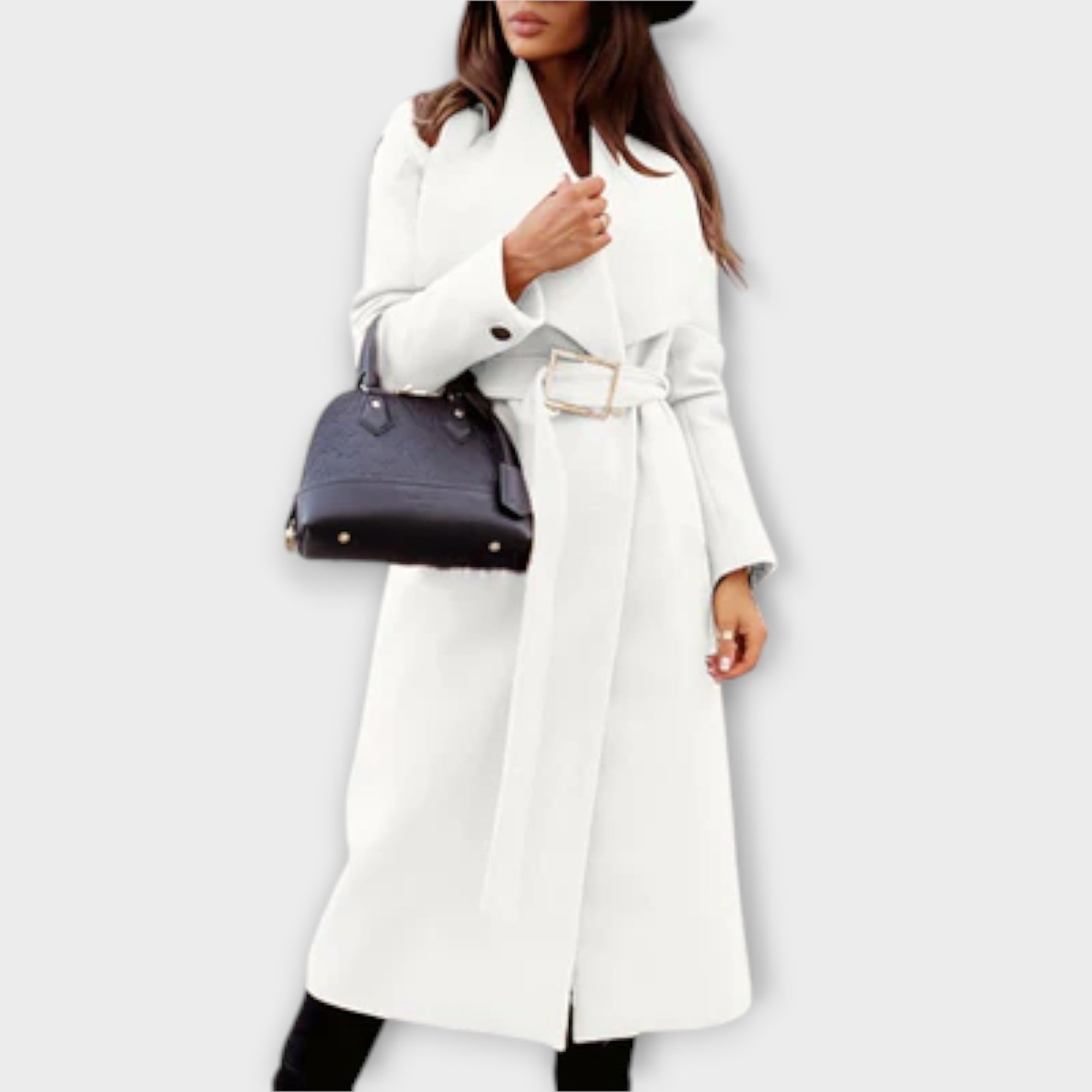 Harvielle – Tailored Coat with Belt