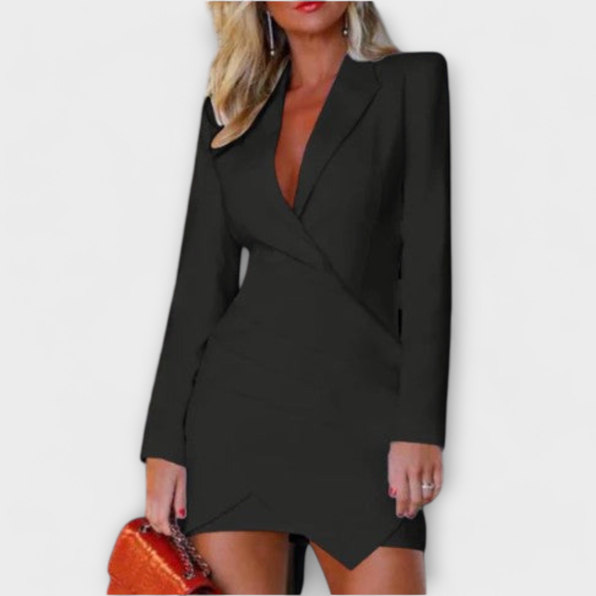 Loaina – Long Sleeve Blazer Dress