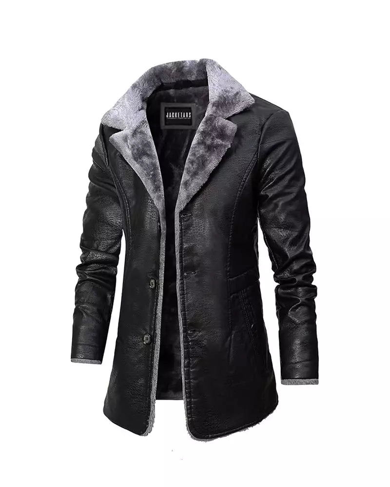 Marcell™ Faux Leather Fur Jacket