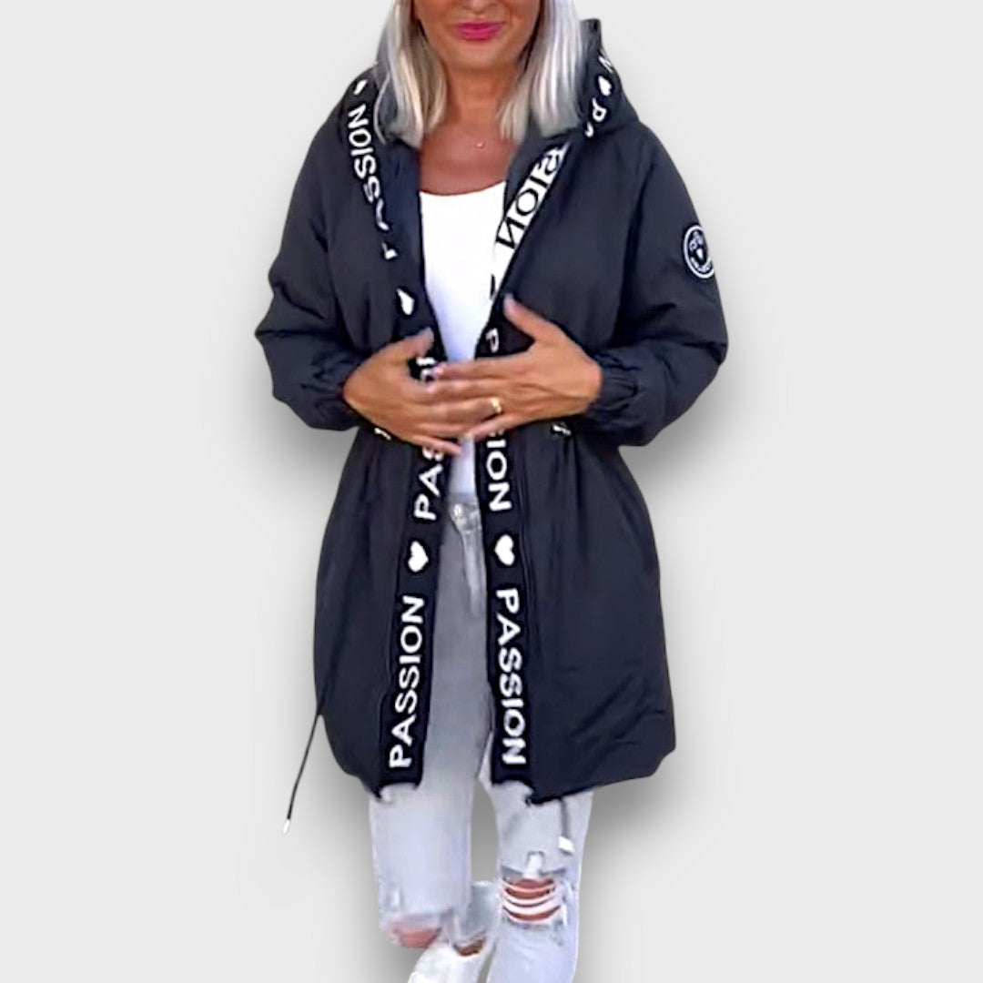 Vian – Casual zip-up hooded jacket