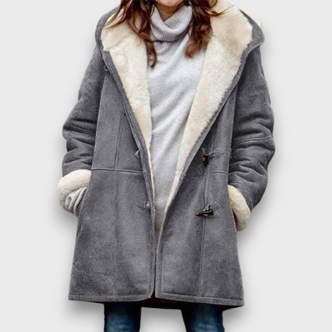 Antyra – Coat with Fur Lining