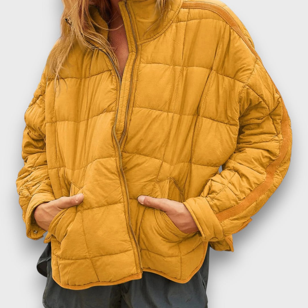 Lyra – Compact zip puffer jacket