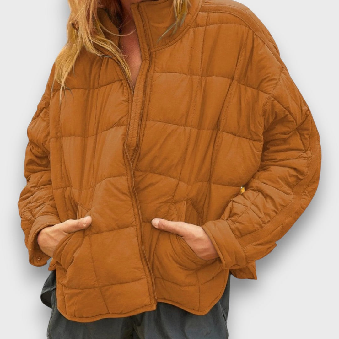 Lyra – Compact zip puffer jacket