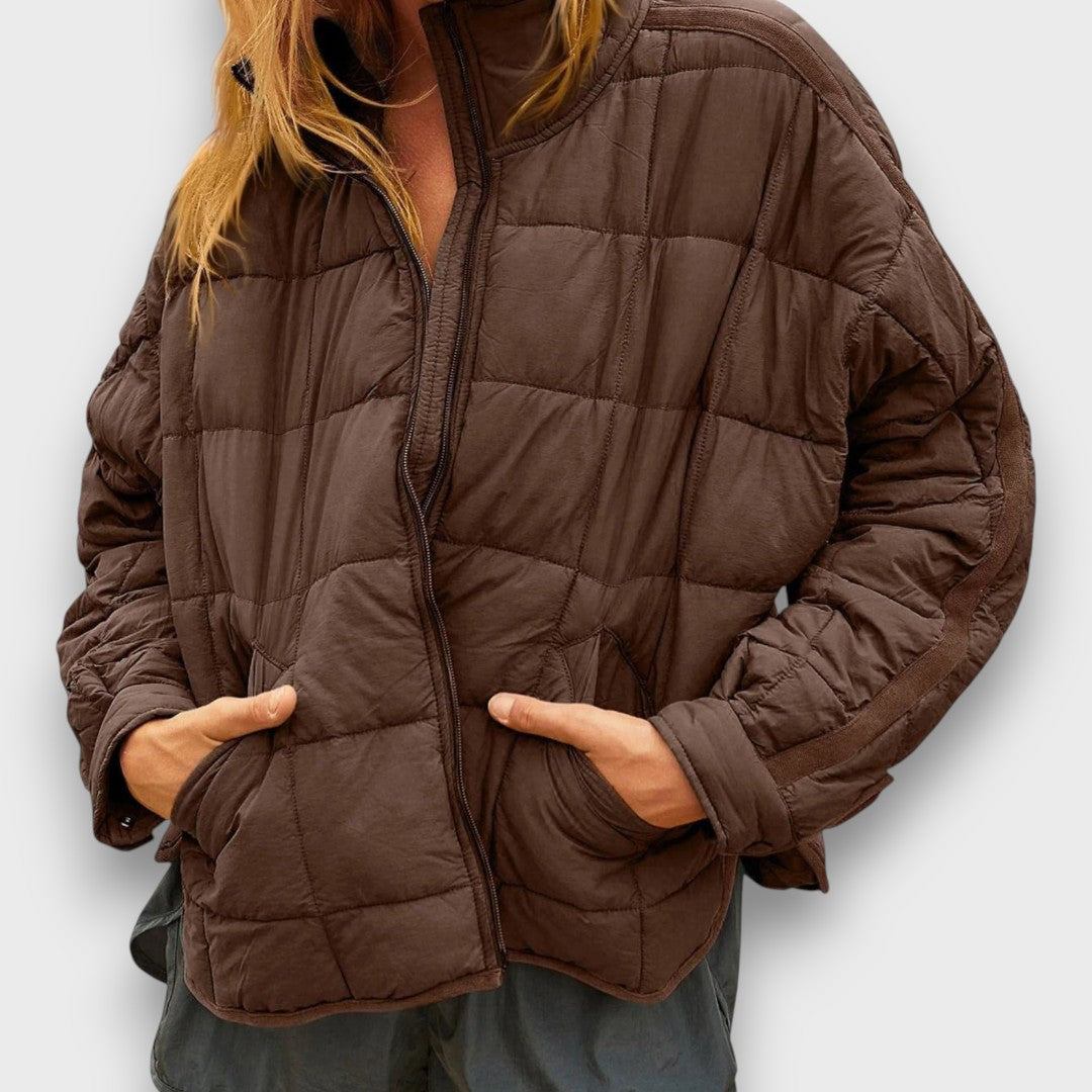 Lyra – Compact zip puffer jacket