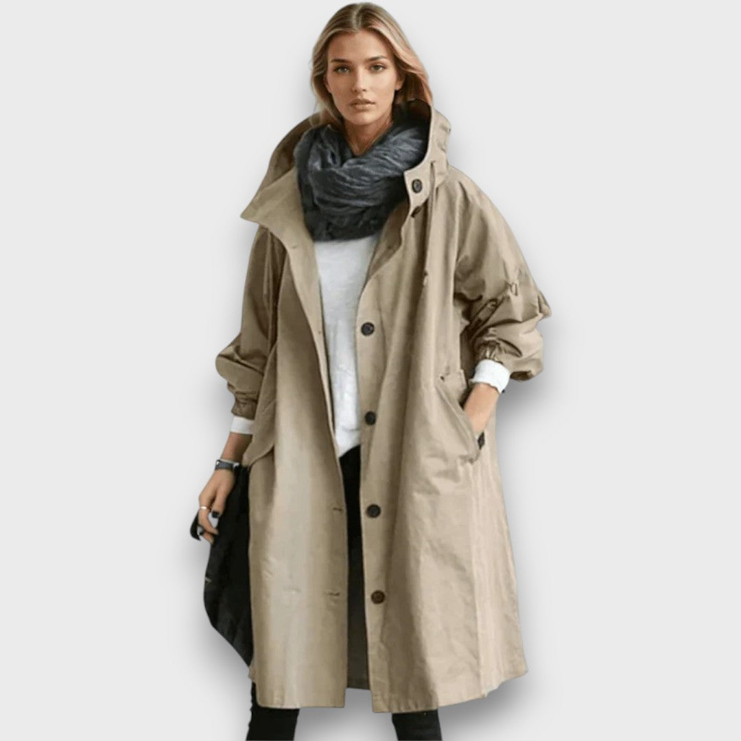 Erianna – Elegant Rain Trench