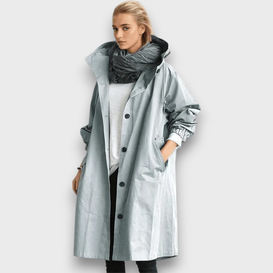 Erianna – Elegant Rain Trench