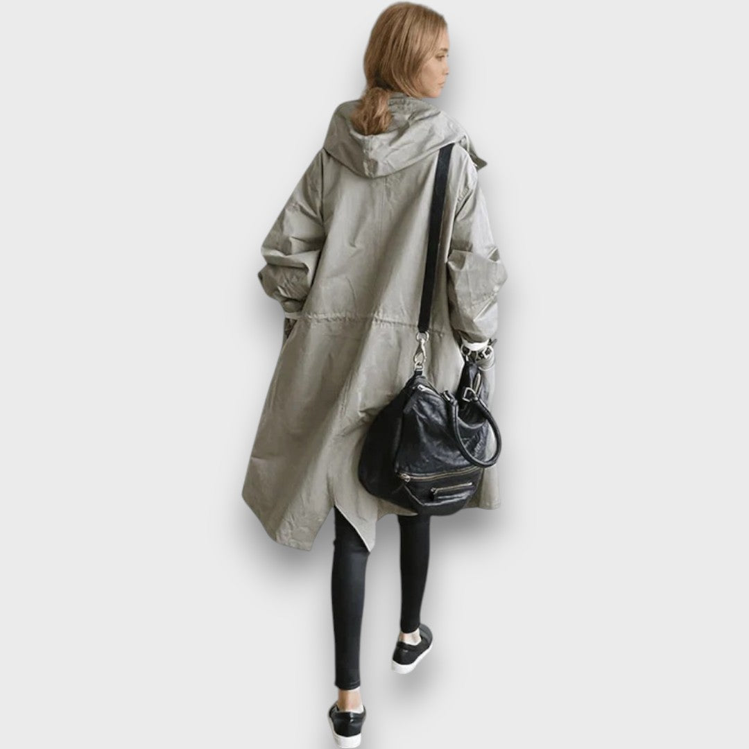 Erianna – Elegant Rain Trench