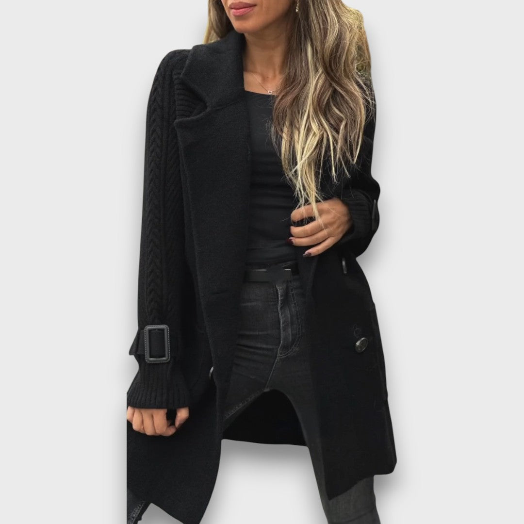 Mirela – Elegant Knit Coat