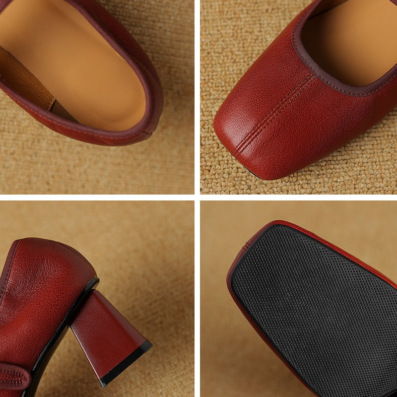 Nora™ | Elegant Strap Heels